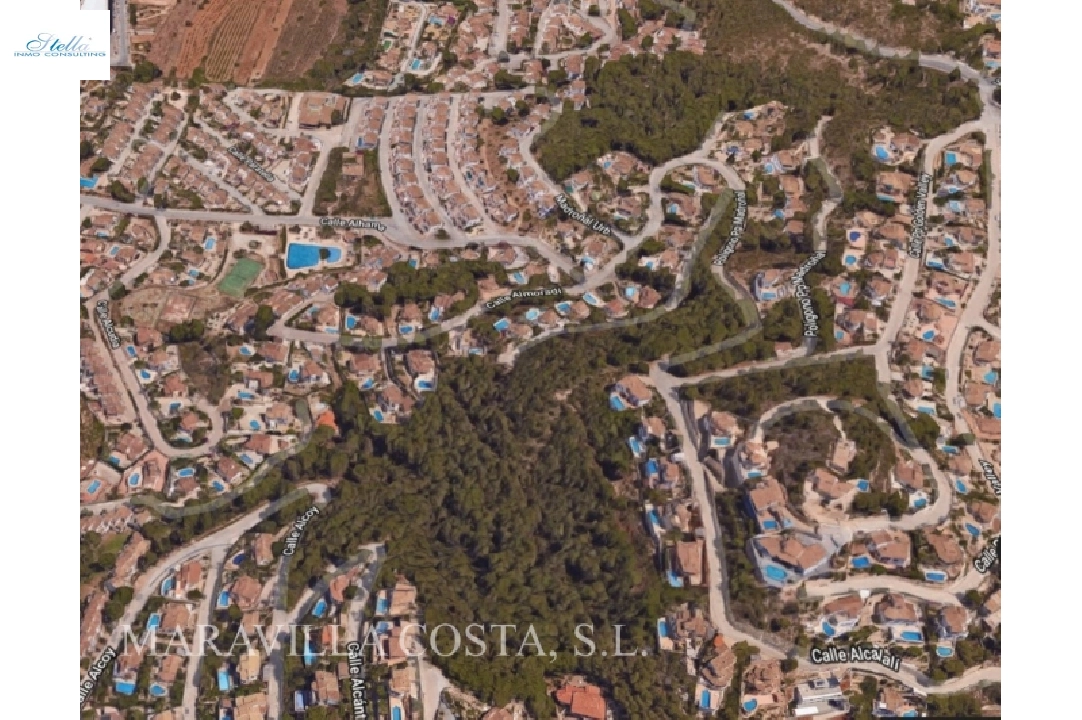 участок под строительство жилья in Moraira на продажу, aircondition, поверхности суши 1610 м², pool, ref.: MV-2355-5