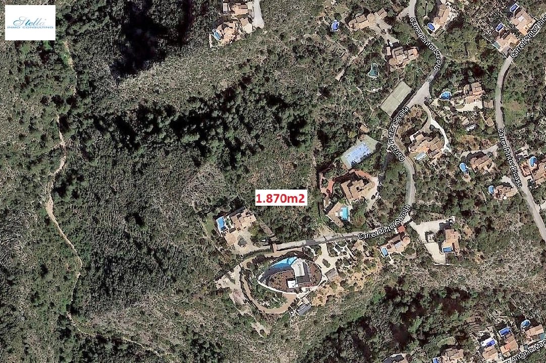 участок под строительство жилья in Pego-Monte Pego на продажу, поверхности суши 1870 м², ref.: AS-0618-7