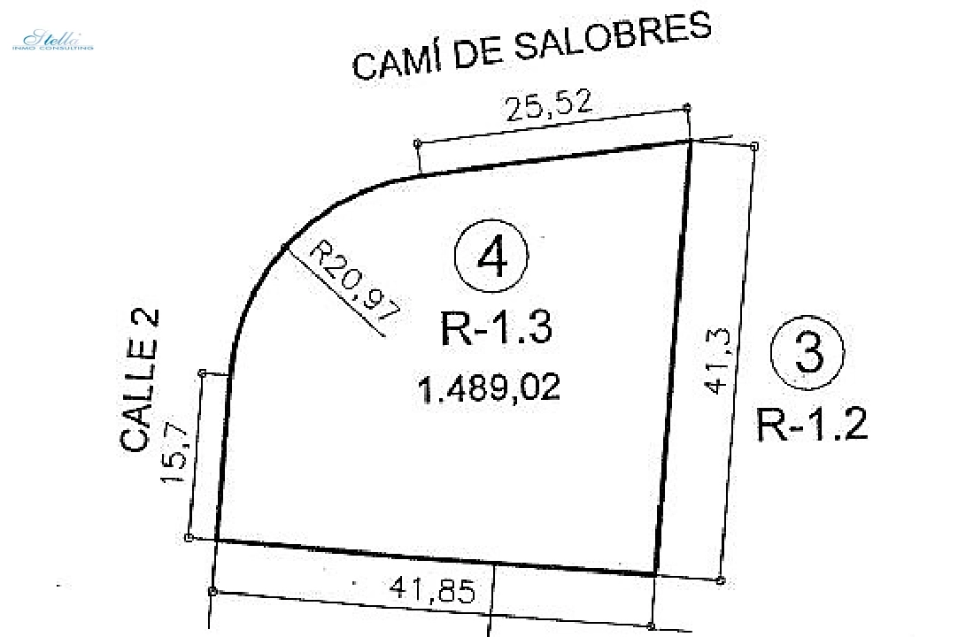 участок под строительство жилья in El Vergel(Salobres) на продажу, поверхности суши 1489 м², ref.: GC-0819-7