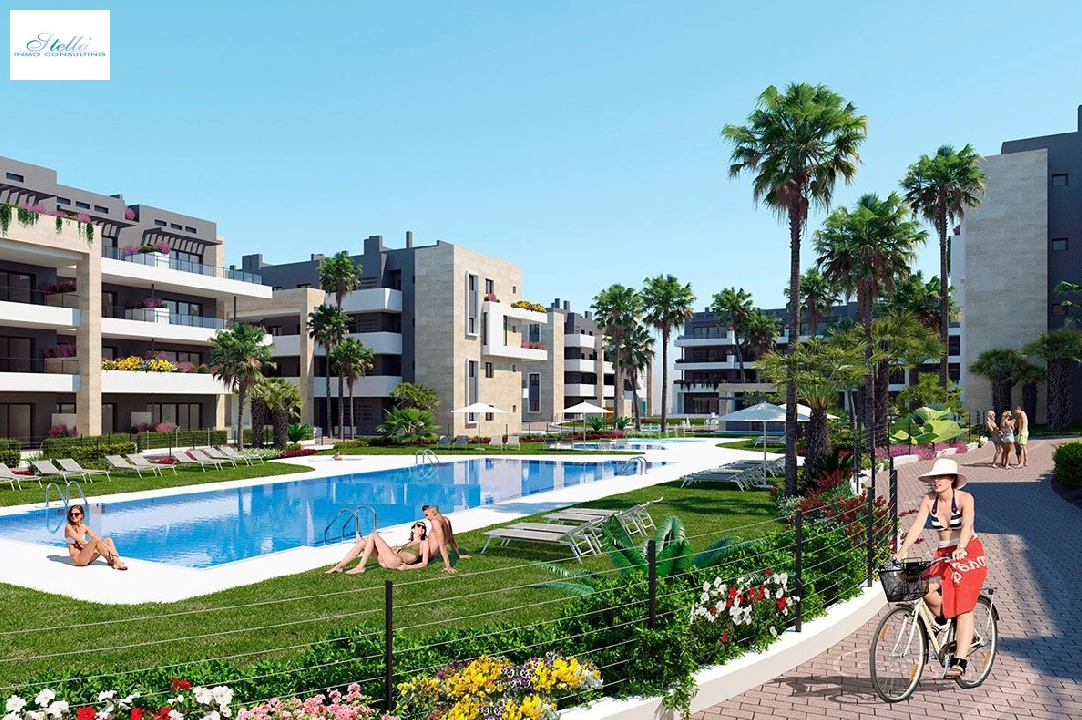 пентхаус in Playa Flamenca на продажу, жилая площадь 147 м², состояние Совершенно Новый, aircondition, 2 спальни, 2 ванная, pool, ref.: HA-PFN-100-A02-3