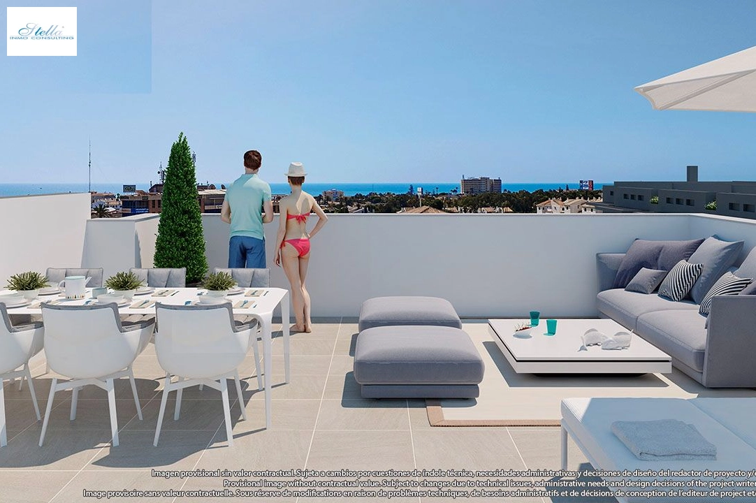 пентхаус in Playa Flamenca на продажу, жилая площадь 147 м², состояние Совершенно Новый, aircondition, 2 спальни, 2 ванная, pool, ref.: HA-PFN-100-A02-7