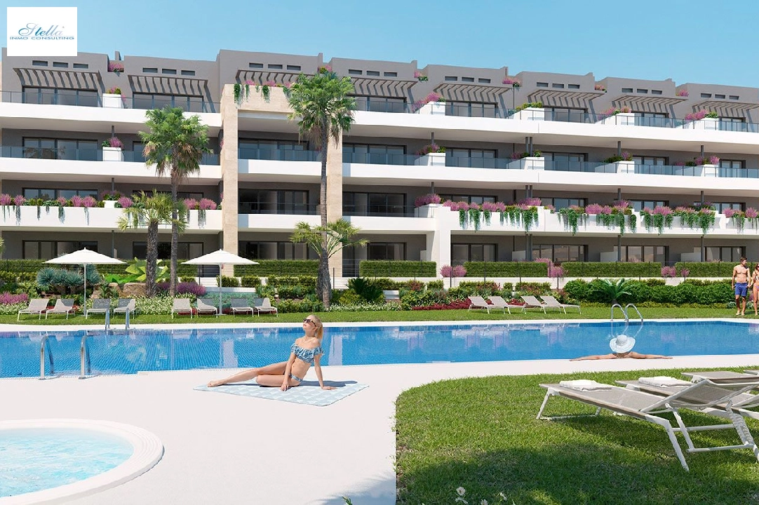 квартира на верхнем этаже in Playa Flamenca на продажу, жилая площадь 112 м², состояние Совершенно Новый, aircondition, 3 спальни, 2 ванная, pool, ref.: HA-PFN-100-A03-10