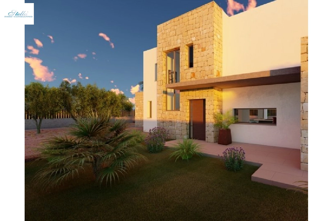 вилла in Calpe(Buenavista) на продажу, жилая площадь 220 м², год постройки 2019, aircondition, поверхности суши 850 м², 4 спальни, 3 ванная, pool, ref.: BI-CA.H-413-16