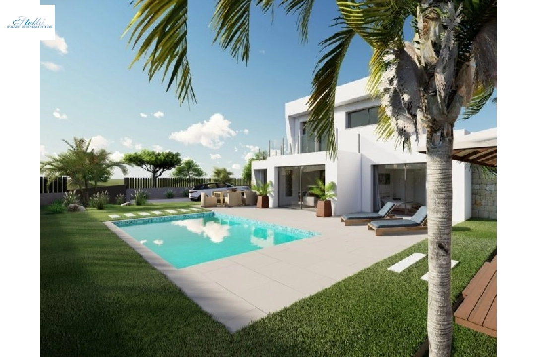 вилла in Calpe(Buenavista) на продажу, жилая площадь 220 м², год постройки 2019, aircondition, поверхности суши 850 м², 4 спальни, 3 ванная, pool, ref.: BI-CA.H-413-23