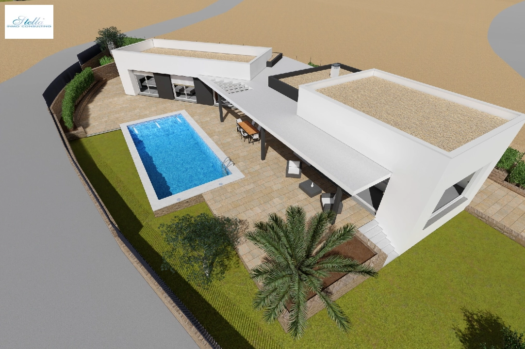 вилла in Moraira на продажу, жилая площадь 251 м², aircondition, поверхности суши 1030 м², 3 спальни, 2 ванная, pool, ref.: CA-H-1351-AMB-7