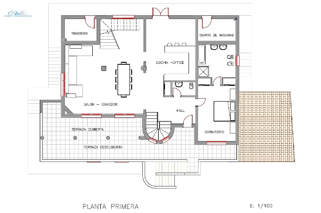 вилла in Denia-La Sella(Pedreguer) на продажу, жилая площадь 400 м², год постройки 2001, состояние Как новый, + Центральное Отопление, aircondition, поверхности суши 1386 м², 6 спальни, 6 ванная, pool, ref.: GC-0521-58