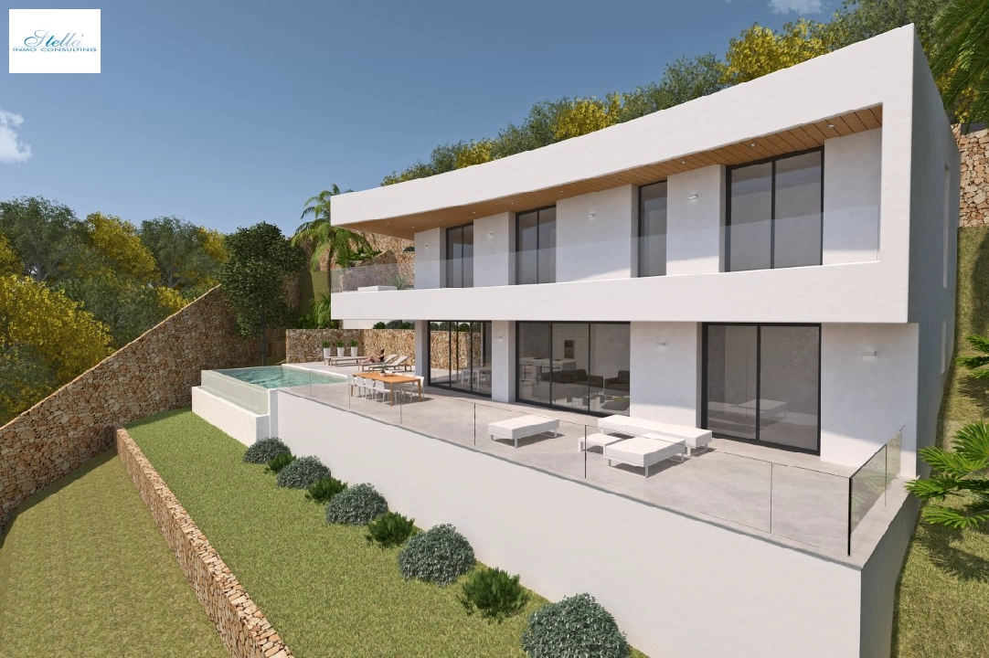 вилла in Javea(Xabia Nova) на продажу, жилая площадь 260 м², aircondition, поверхности суши 1707 м², 4 спальни, 4 ванная, pool, ref.: BP-3382JAV-4