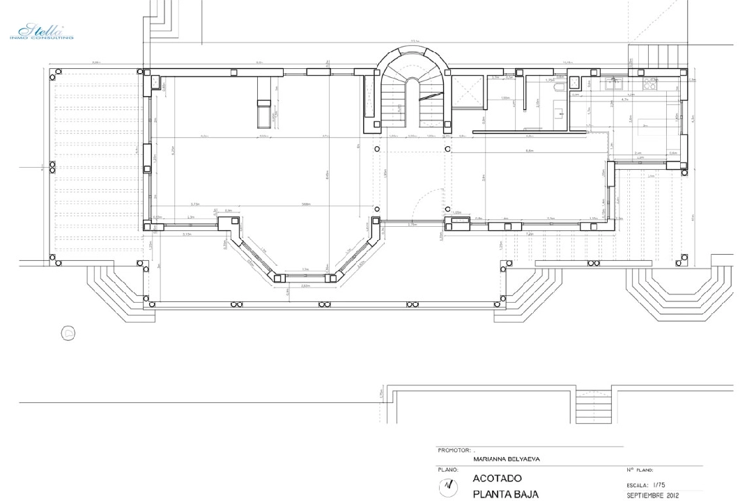 вилла in Calpe(Ragol de Galeno) на продажу, жилая площадь 670 м², aircondition, поверхности суши 1850 м², 5 спальни, 5 ванная, pool, ref.: BP-6135CAL-29