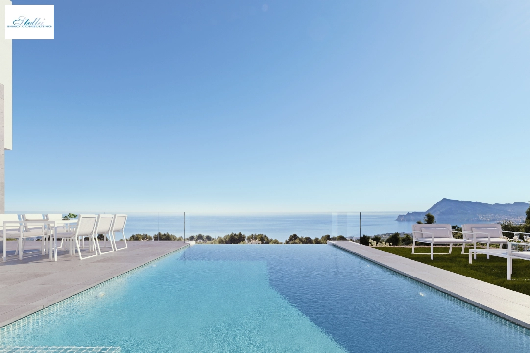 вилла in Altea(Azure Altea Homes II) на продажу, жилая площадь 254 м², поверхности суши 1252 м², 4 спальни, 6 ванная, pool, ref.: VA-HB205-1