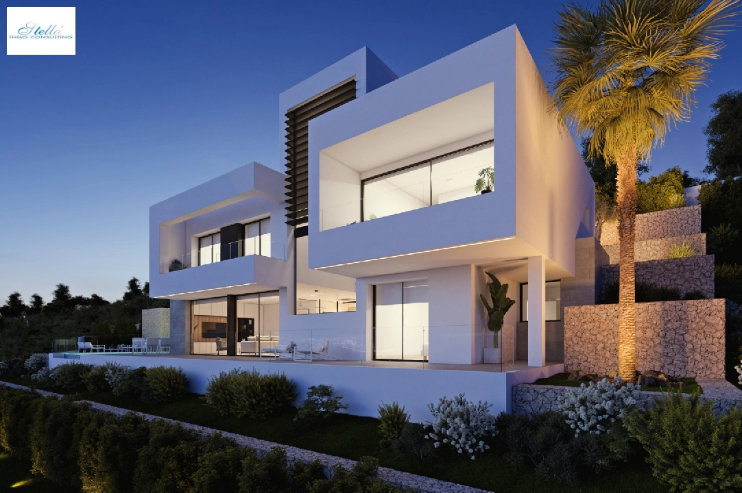 вилла in Altea(Azure Altea Homes II) на продажу, жилая площадь 254 м², поверхности суши 1252 м², 4 спальни, 6 ванная, pool, ref.: VA-HB205-4