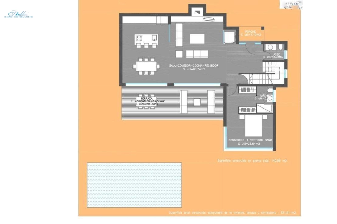 вилла in Benissa на продажу, жилая площадь 250 м², поверхности суши 1056 м², 4 спальни, 3 ванная, pool, ref.: COB-3096-5
