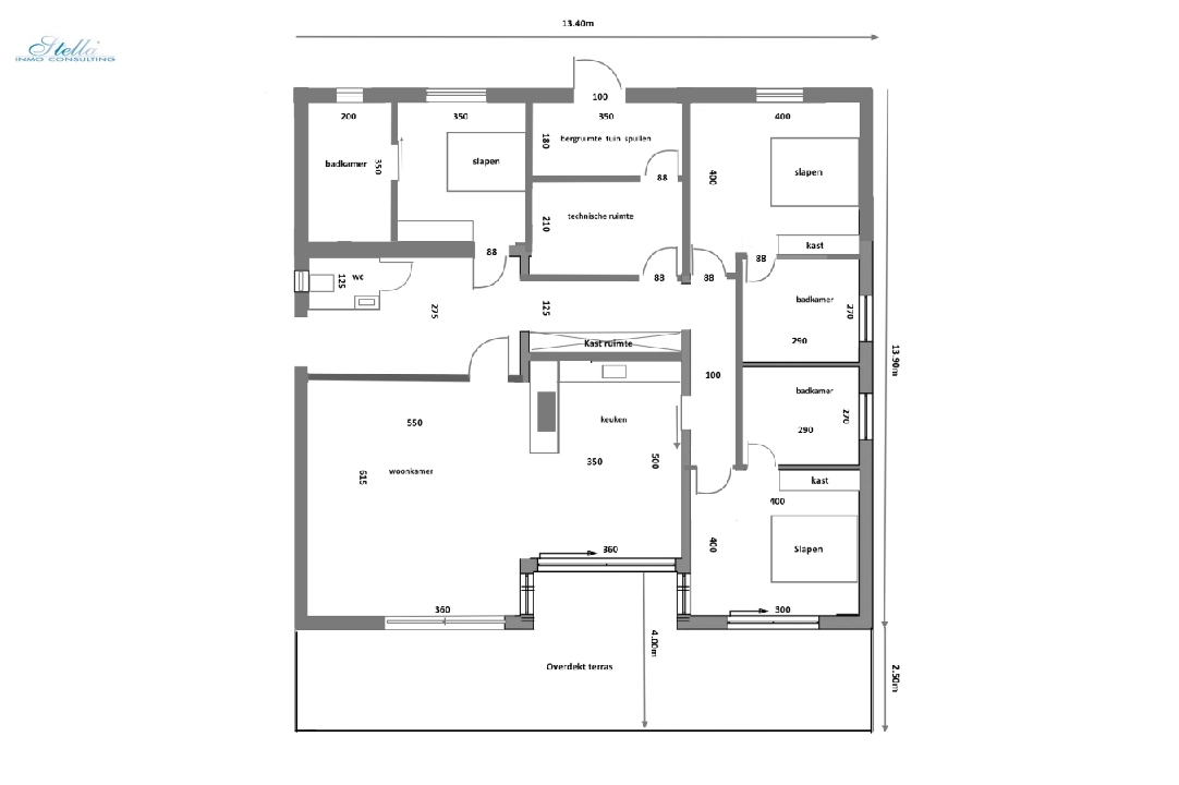 вилла in Javea(Montgo) на продажу, жилая площадь 226 м², aircondition, поверхности суши 1500 м², 3 спальни, 3 ванная, pool, ref.: BP-6251JAV-8