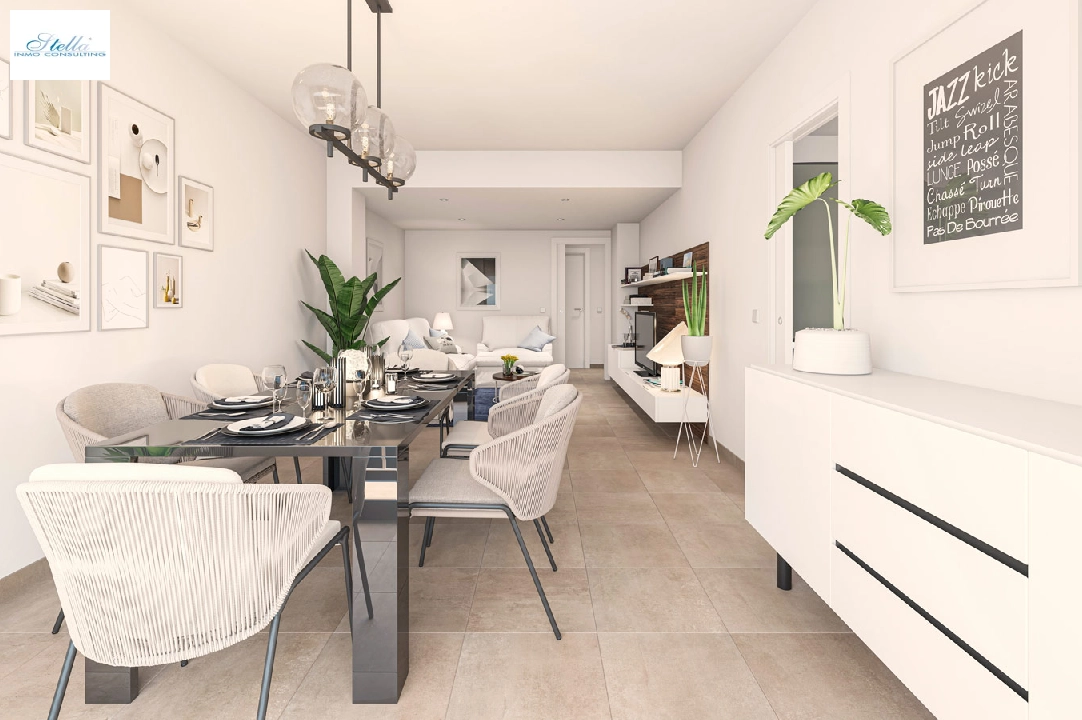 квартира in Moraira на продажу, жилая площадь 103 м², + KLIMA, aircondition, 3 спальни, 1 ванная, pool, ref.: UH-UHM1917-D-2