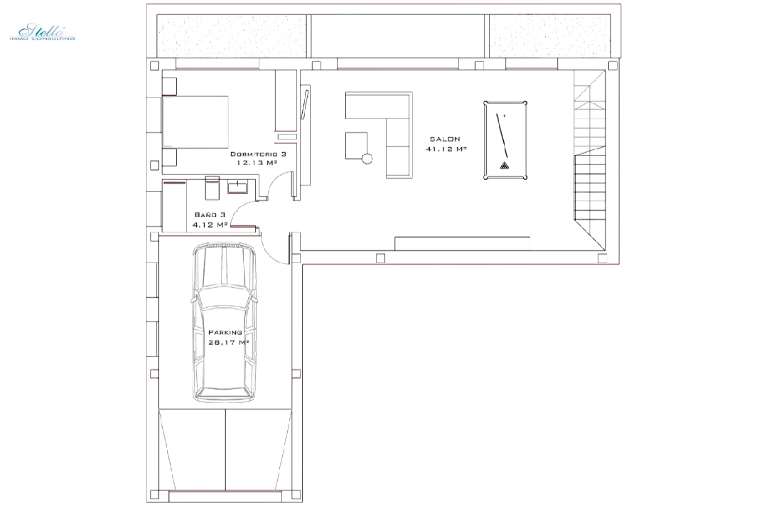 вилла in Polop(Altos de Polop) на продажу, жилая площадь 230 м², aircondition, поверхности суши 429 м², 3 спальни, 2 ванная, pool, ref.: BP-3444POL-27