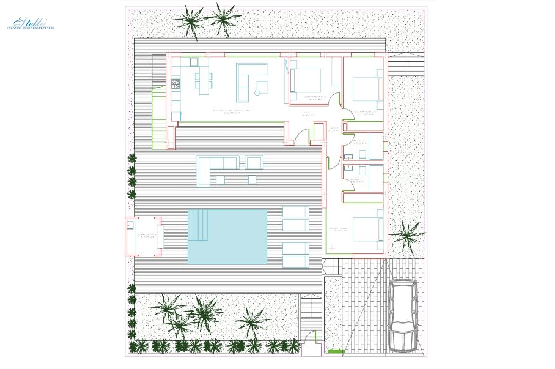 вилла in Polop(Altos de Polop) на продажу, жилая площадь 230 м², aircondition, поверхности суши 429 м², 3 спальни, 2 ванная, pool, ref.: BP-3444POL-31