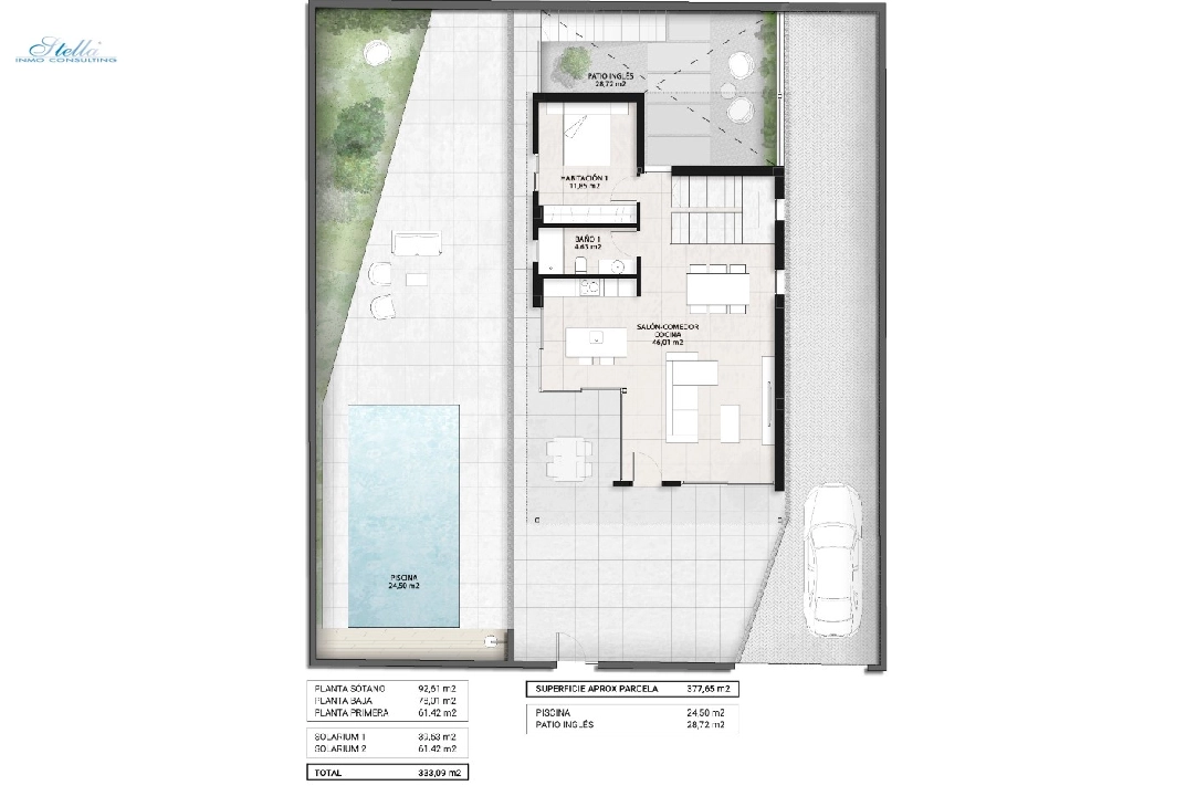 вилла in Finestrat на продажу, жилая площадь 241 м², aircondition, поверхности суши 376 м², 3 спальни, 3 ванная, pool, ref.: BP-3471FIN-28