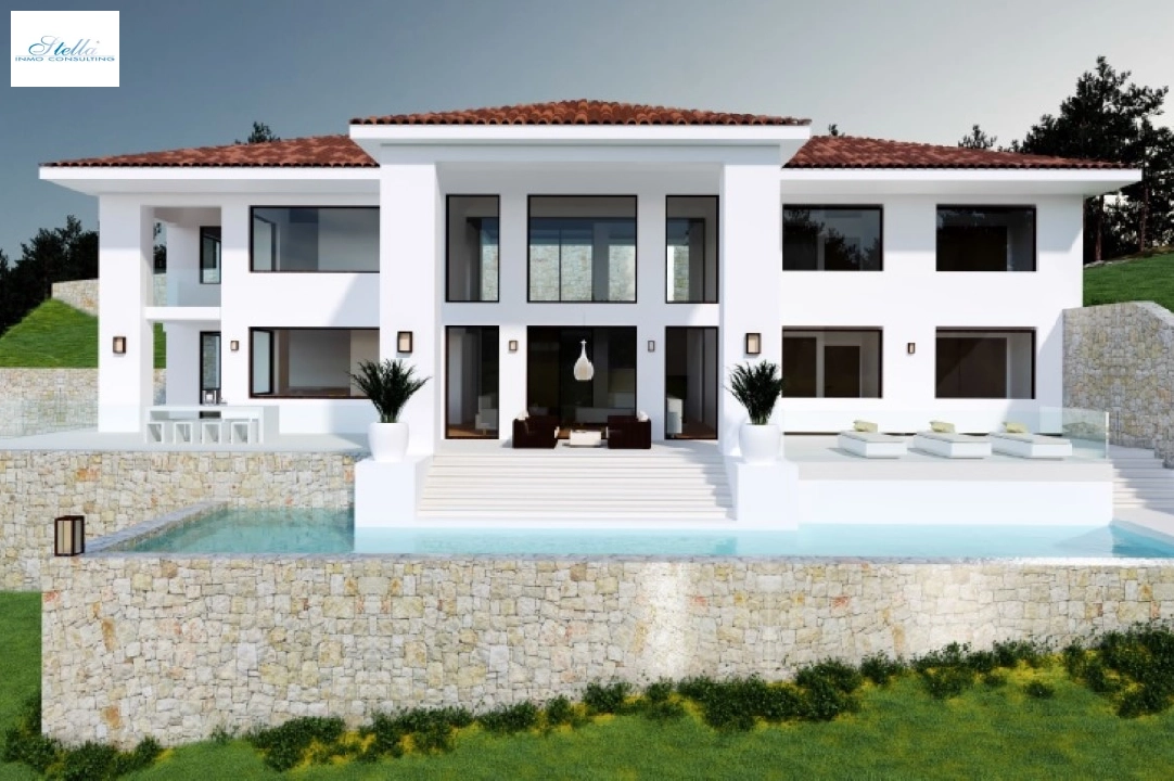 вилла in Javea(Javea) на продажу, жилая площадь 739 м², aircondition, поверхности суши 908 м², 5 спальни, 5 ванная, pool, ref.: BP-6303JAV-3