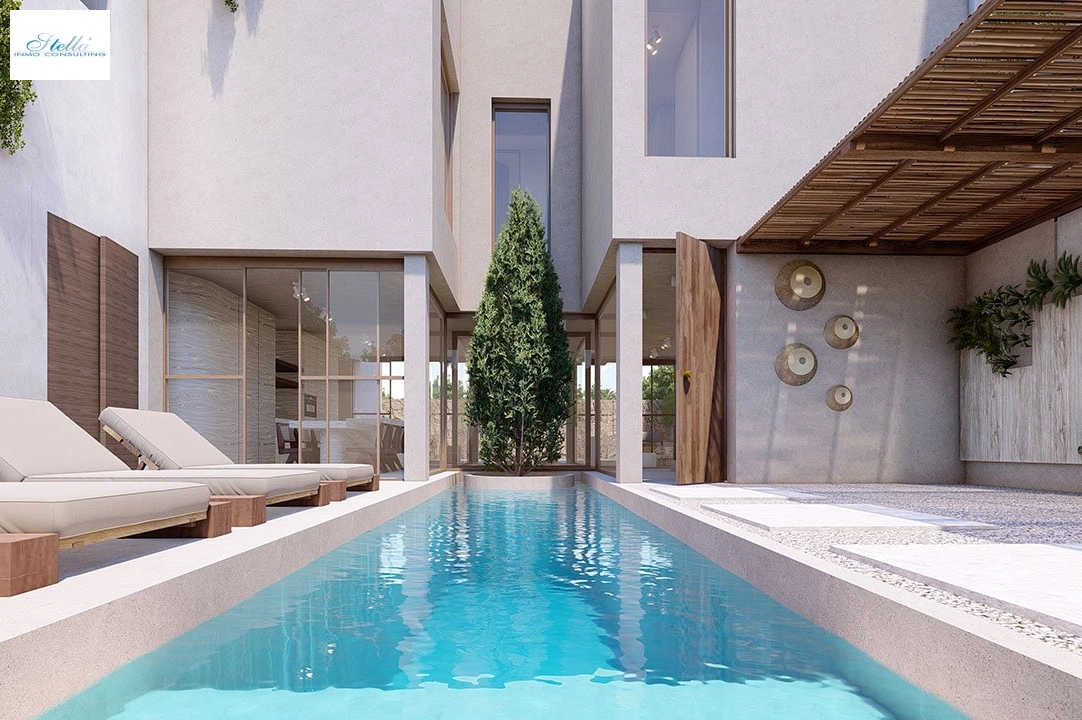 террасный дом in Formentera del Segura на продажу, жилая площадь 217 м², состояние Совершенно Новый, aircondition, поверхности суши 175 м², 3 спальни, 2 ванная, pool, ref.: HA-FRN-131-R01-1