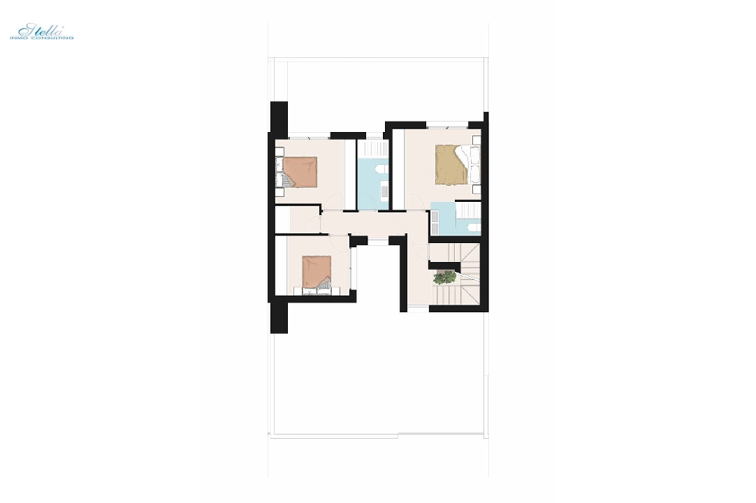 террасный дом in Formentera del Segura на продажу, жилая площадь 217 м², состояние Совершенно Новый, aircondition, поверхности суши 175 м², 3 спальни, 2 ванная, pool, ref.: HA-FRN-131-R01-12