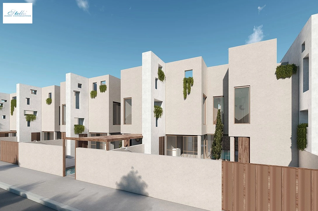 террасный дом in Formentera del Segura на продажу, жилая площадь 217 м², состояние Совершенно Новый, aircondition, поверхности суши 175 м², 3 спальни, 2 ванная, pool, ref.: HA-FRN-131-R01-8