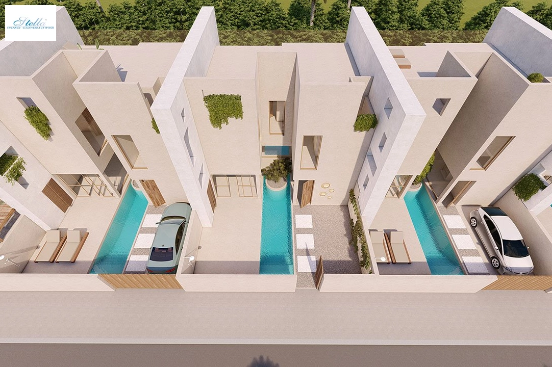 террасный дом in Formentera del Segura на продажу, жилая площадь 217 м², состояние Совершенно Новый, aircondition, поверхности суши 175 м², 3 спальни, 2 ванная, pool, ref.: HA-FRN-131-R01-9
