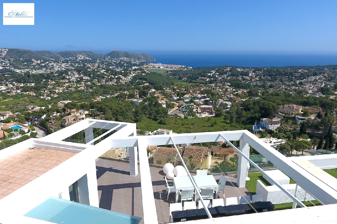 вилла in Moraira(Moraira) на продажу, жилая площадь 400 м², год постройки 2014, состояние Как новый, + Подпольное отопление, aircondition, поверхности суши 850 м², 4 спальни, 4 ванная, pool, ref.: AS-2522-14