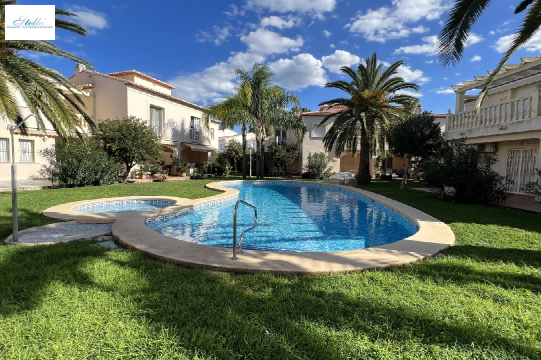 террасный дом in Denia(Las Marinas) на продажу, жилая площадь 98 м², год постройки 2001, состояние аккуратный, + KLIMA, aircondition, 2 спальни, 2 ванная, pool, ref.: T-0222-1