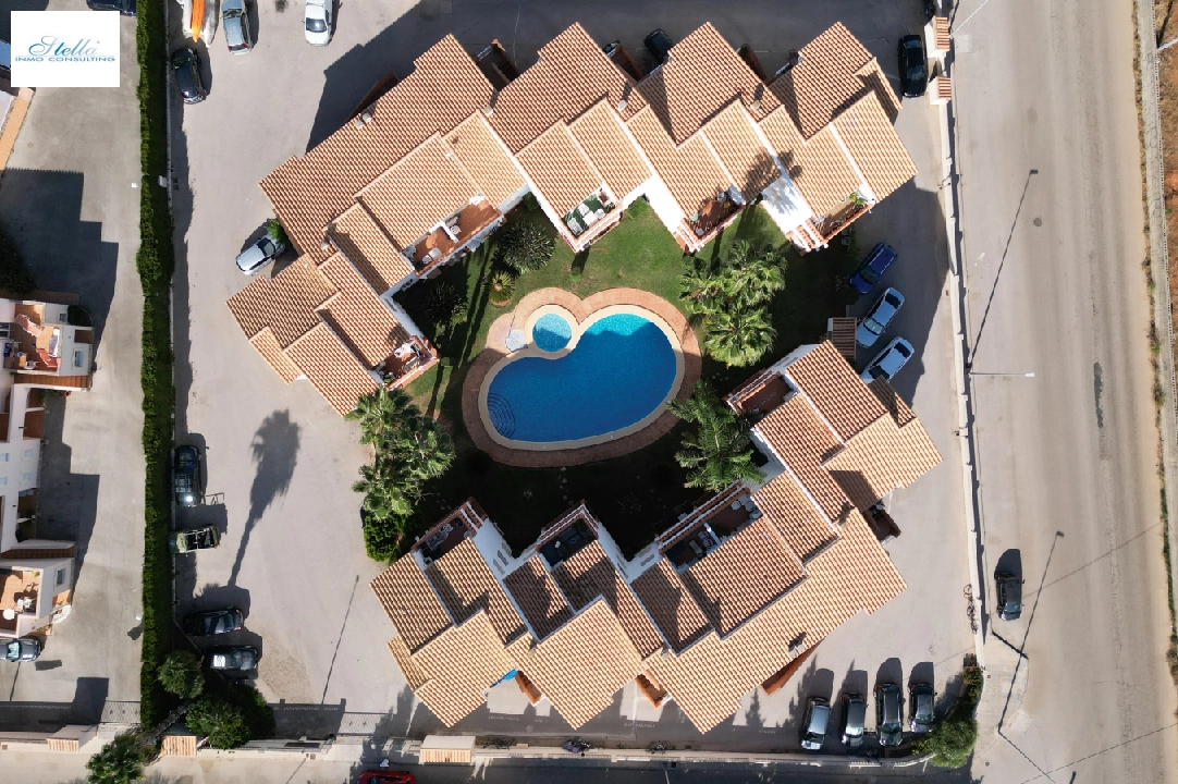 террасный дом in Denia(Las Marinas) на продажу, жилая площадь 98 м², год постройки 2001, состояние аккуратный, + KLIMA, aircondition, 2 спальни, 2 ванная, pool, ref.: T-0222-25
