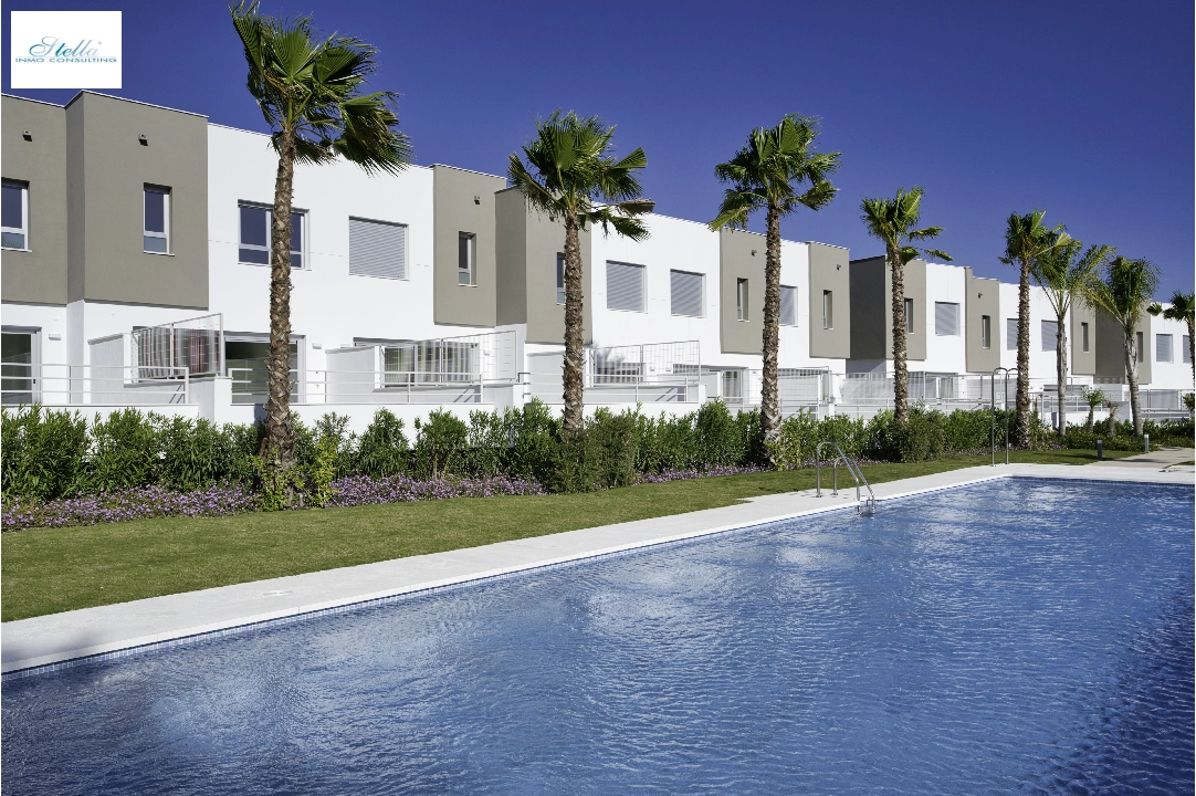 таунхаус in Estepona(Estepona Golf) на продажу, жилая площадь 225 м², поверхности суши 272 м², 3 спальни, 3 ванная, pool, ref.: TW-GREEN-GOLF-30-1