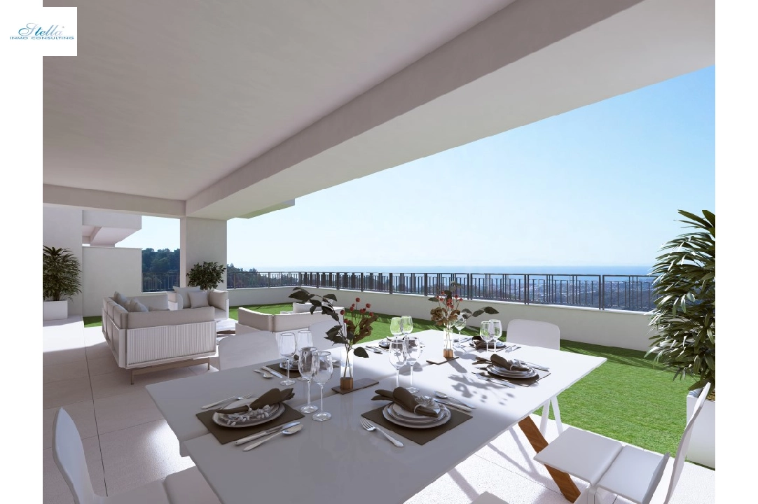 квартира in Malaga на продажу, жилая площадь 97 м², поверхности суши 129 м², 2 спальни, 2 ванная, pool, ref.: TW-ALMAZARA-HILLS-8