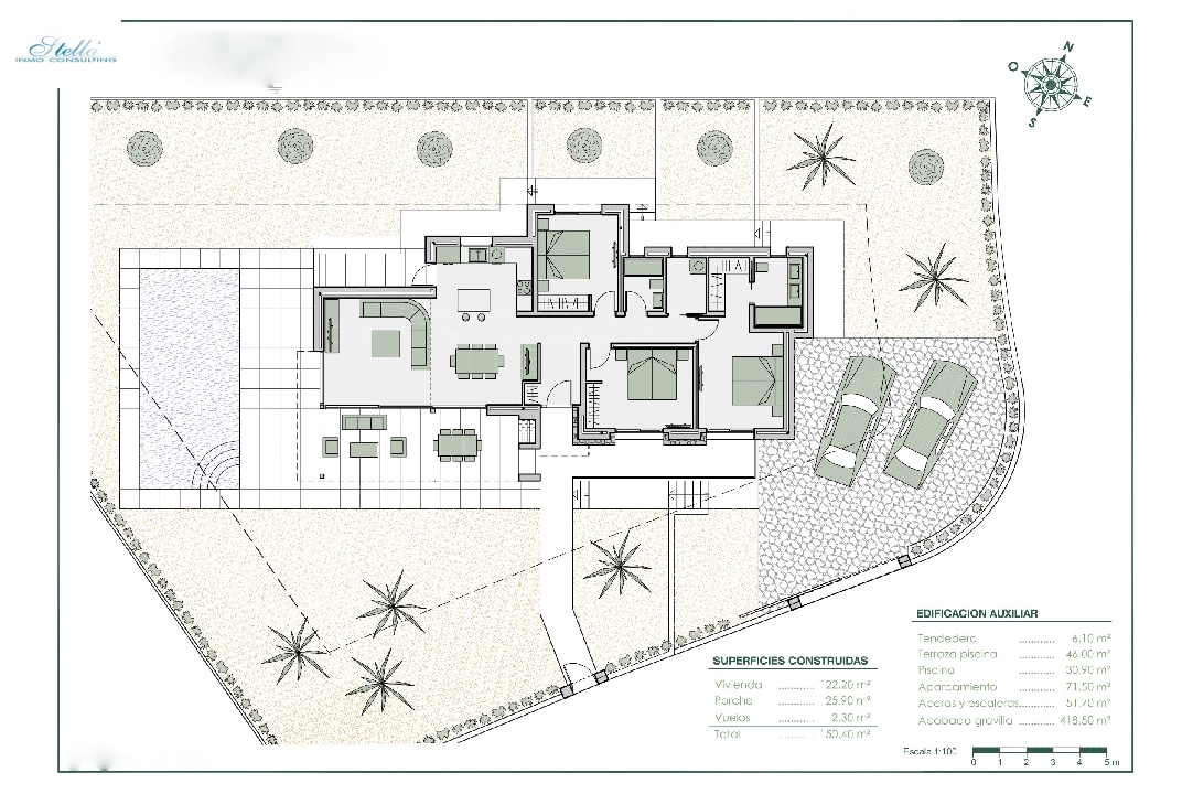 вилла in Benissa на продажу, жилая площадь 150 м², год постройки 2022, aircondition, поверхности суши 800 м², 3 спальни, 2 ванная, pool, ref.: BI-BE.H-863-3