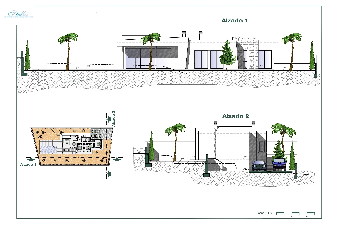 вилла in Benissa на продажу, жилая площадь 147 м², год постройки 2022, aircondition, поверхности суши 800 м², 3 спальни, 2 ванная, pool, ref.: BI-BE.H-864-7