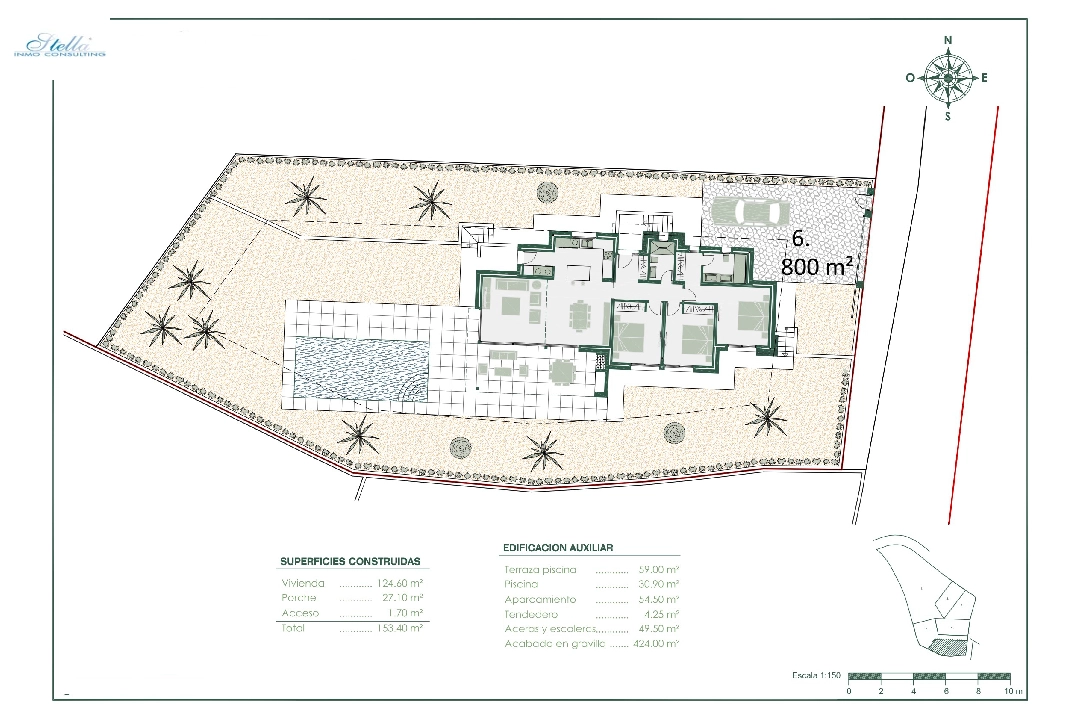 вилла in Benissa на продажу, жилая площадь 153 м², год постройки 2022, aircondition, поверхности суши 800 м², 3 спальни, 2 ванная, pool, ref.: BI-BE.H-866-4