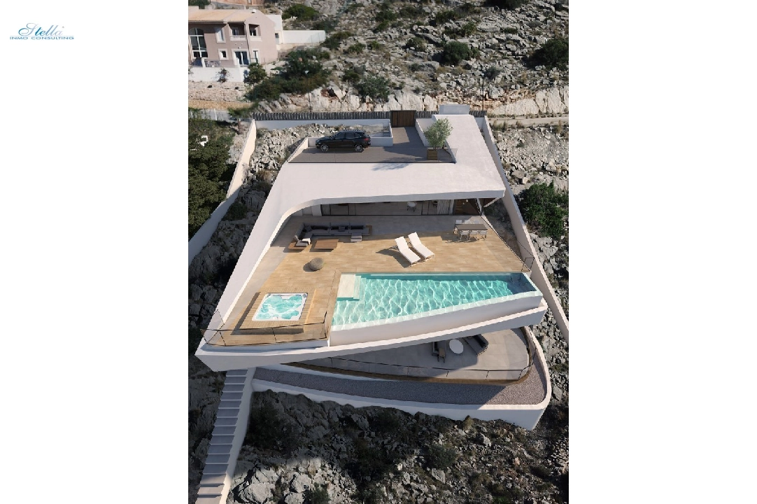 вилла in Altea на продажу, жилая площадь 330 м², год постройки 2019, + Подпольное отопление, поверхности суши 1074 м², 4 спальни, 4 ванная, ref.: NL-NLD1085-2