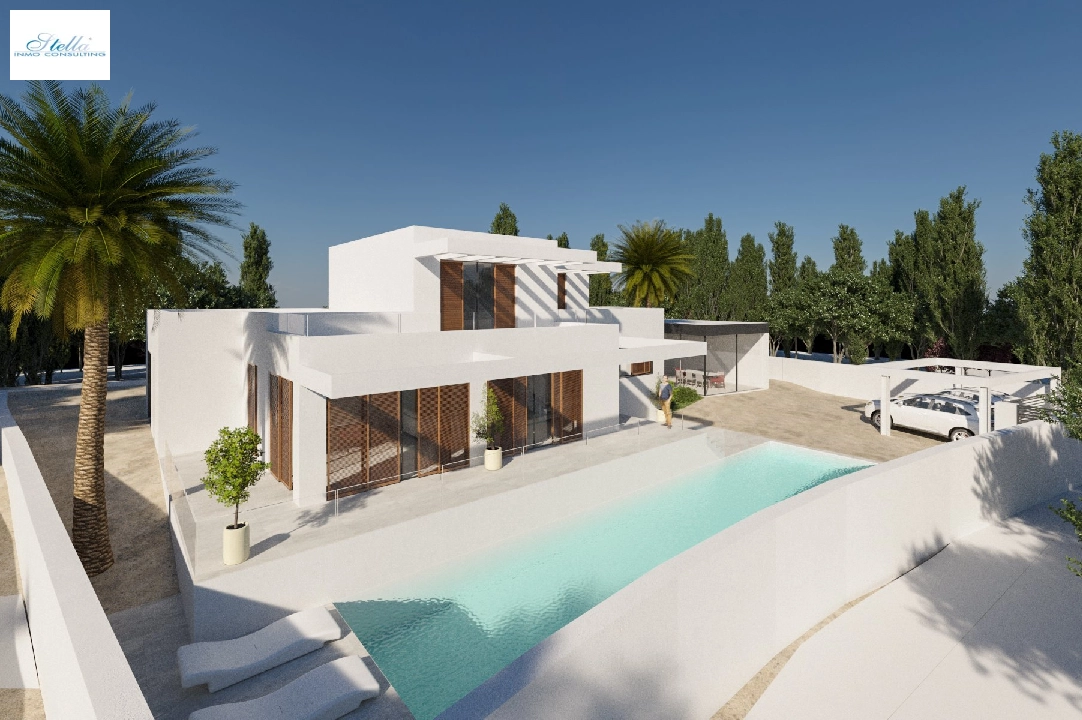 вилла in Moraira на продажу, жилая площадь 298 м², + Подпольное отопление, aircondition, поверхности суши 811 м², 4 спальни, 4 ванная, pool, ref.: NL-NLD1218-3