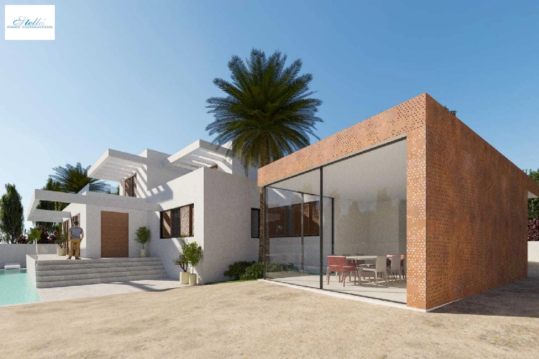 вилла in Moraira на продажу, жилая площадь 298 м², + Подпольное отопление, aircondition, поверхности суши 811 м², 4 спальни, 4 ванная, pool, ref.: NL-NLD1218-8