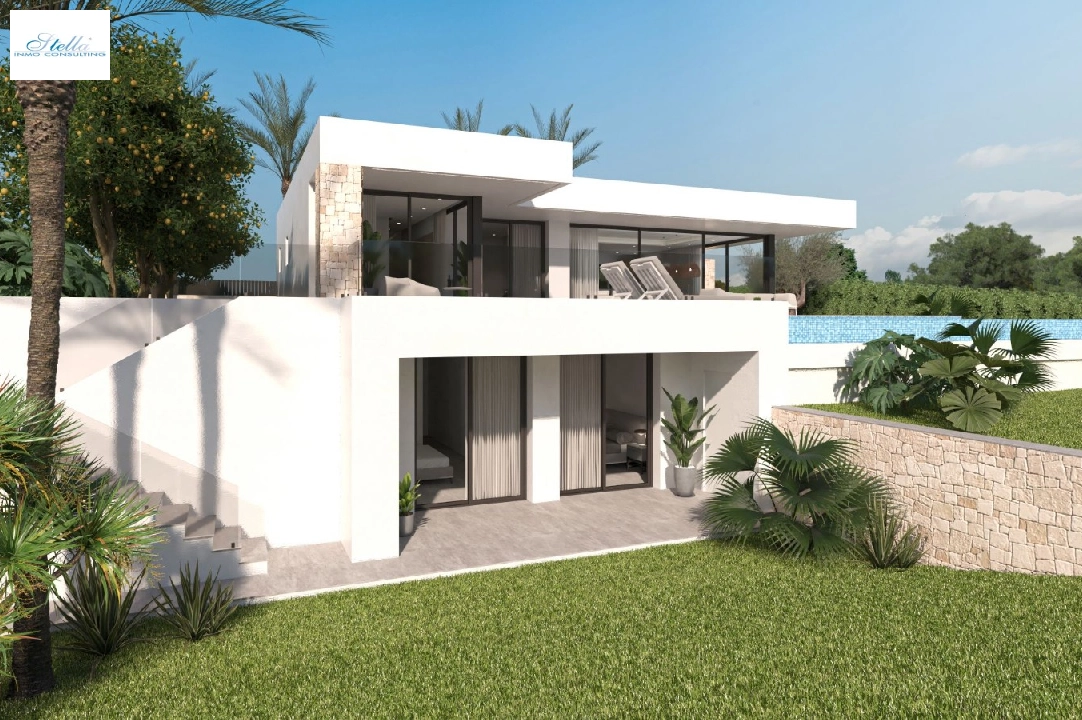 вилла in Denia на продажу, жилая площадь 259 м², aircondition, поверхности суши 1118 м², 4 спальни, 4 ванная, pool, ref.: UM-UV-MANDARINA-II-2