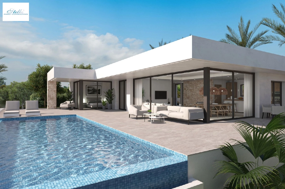 вилла in Denia на продажу, жилая площадь 259 м², aircondition, поверхности суши 1118 м², 4 спальни, 4 ванная, pool, ref.: UM-UV-MANDARINA-II-3