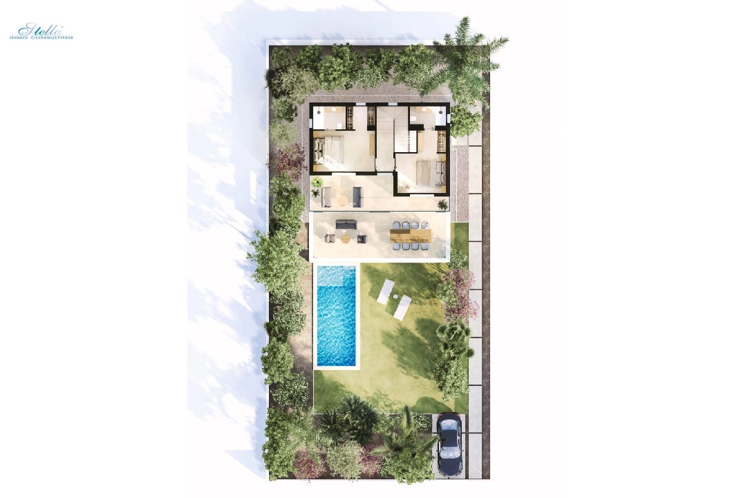 квартира in Sa Rapita(Carrer Estepa, 206 210, 07639 Campos, Illes Balear) на продажу, жилая площадь 143 м², поверхности суши 570 м², 3 спальни, 3 ванная, pool, ref.: TW-VILLAS-DSR-72-21