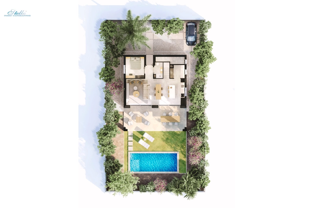 квартира in Sa Rapita(Carrer Estepa, 206 210, 07639 Campos, Illes Balear) на продажу, жилая площадь 143 м², поверхности суши 570 м², 3 спальни, 3 ванная, pool, ref.: TW-VILLAS-DSR-72-24