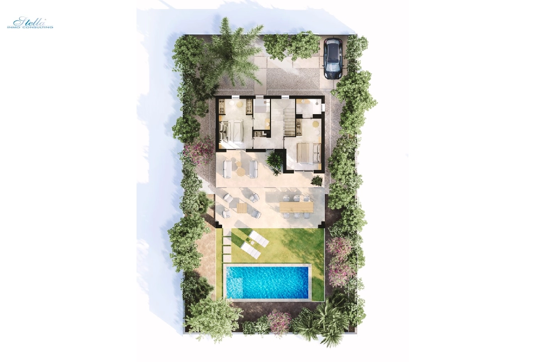квартира in Sa Rapita(Carrer Estepa, 206 210, 07639 Campos, Illes Balear) на продажу, жилая площадь 143 м², поверхности суши 570 м², 3 спальни, 3 ванная, pool, ref.: TW-VILLAS-DSR-72-26
