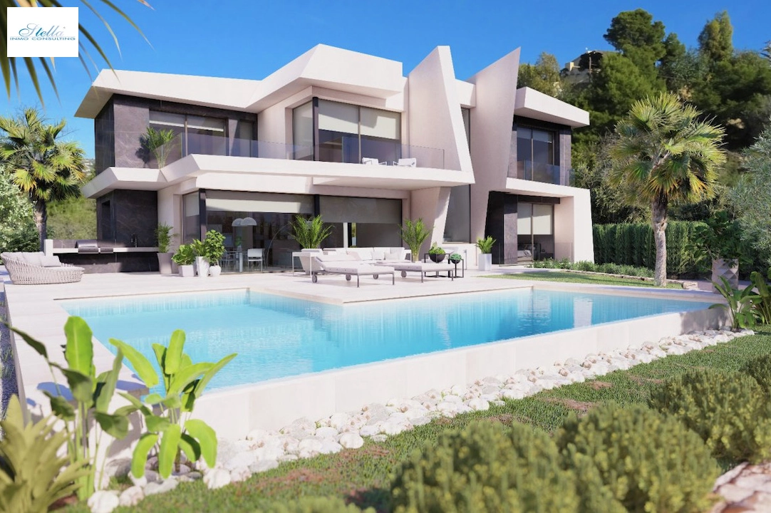 вилла in Calpe на продажу, жилая площадь 336 м², aircondition, поверхности суши 1783 м², 4 спальни, 4 ванная, pool, ref.: CA-H-1538-AMB-1