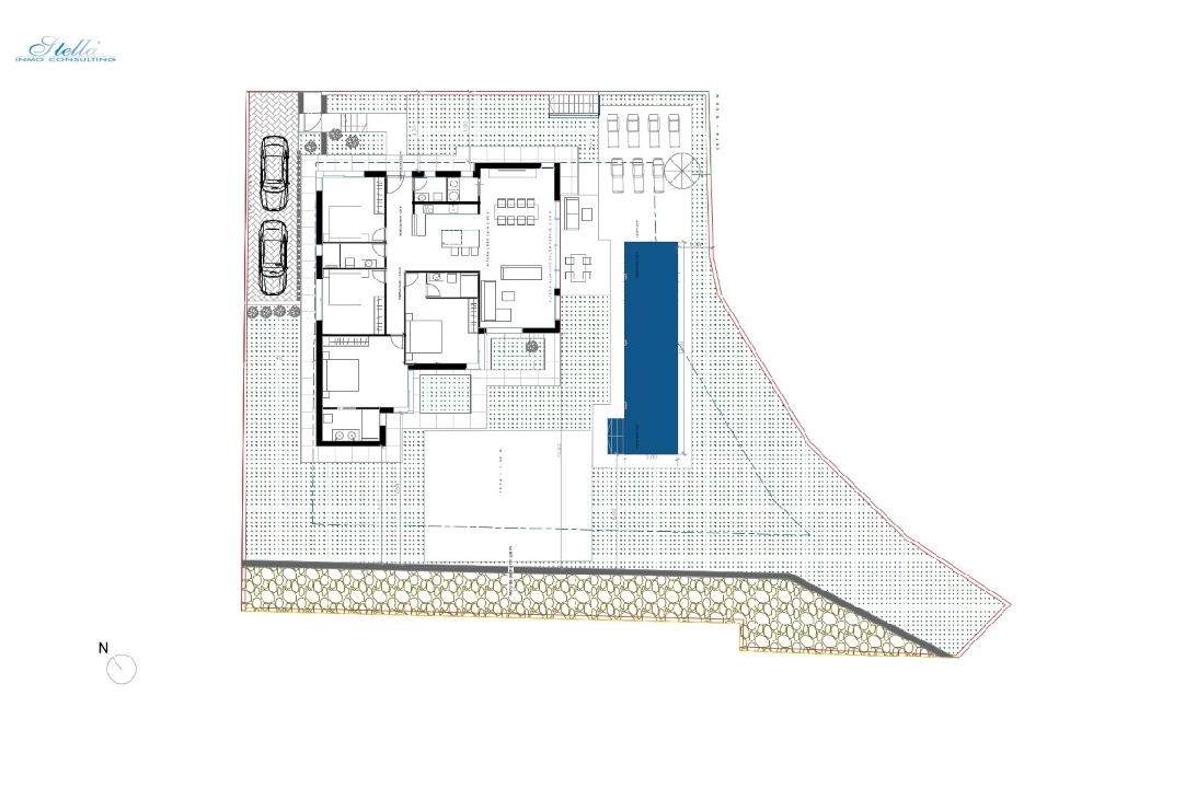 вилла in Benissa(La Fustera) на продажу, жилая площадь 185 м², aircondition, поверхности суши 1001 м², 4 спальни, 3 ванная, pool, ref.: BP-6362BEN-8