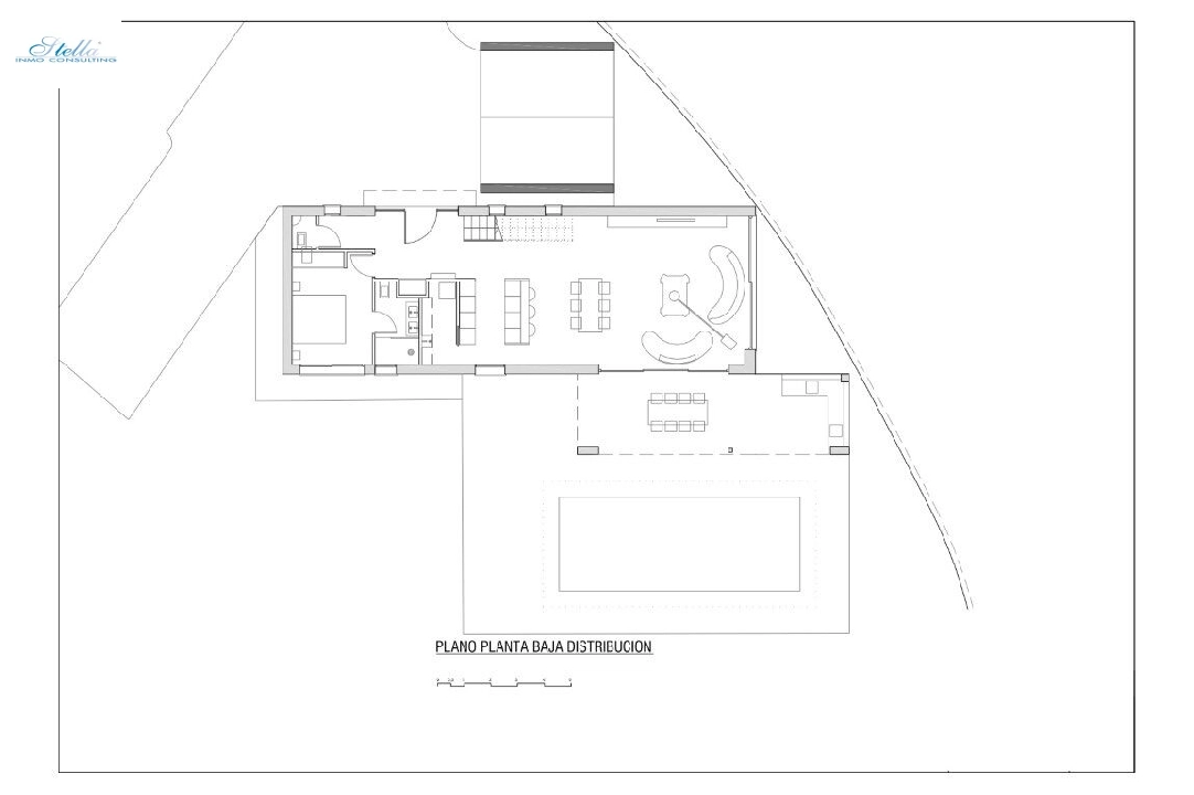 вилла in Calpe(La Canuta) на продажу, жилая площадь 265 м², aircondition, поверхности суши 2760 м², 4 спальни, 3 ванная, pool, ref.: BP-6365CAL-15