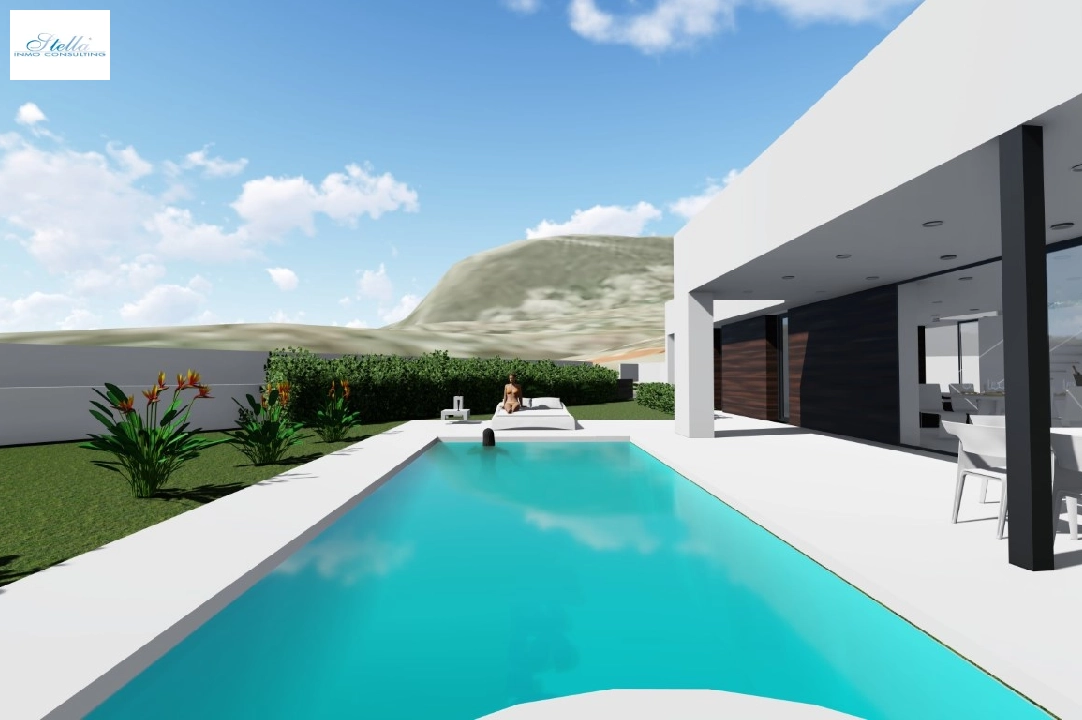 вилла in Calpe(La Canuta) на продажу, жилая площадь 265 м², aircondition, поверхности суши 2760 м², 4 спальни, 3 ванная, pool, ref.: BP-6365CAL-4