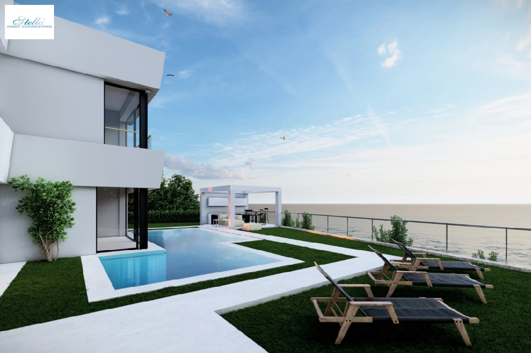 вилла in Moraira(Benimeit) на продажу, жилая площадь 430 м², aircondition, поверхности суши 969 м², 4 спальни, 3 ванная, pool, ref.: BP-6367MOR-4