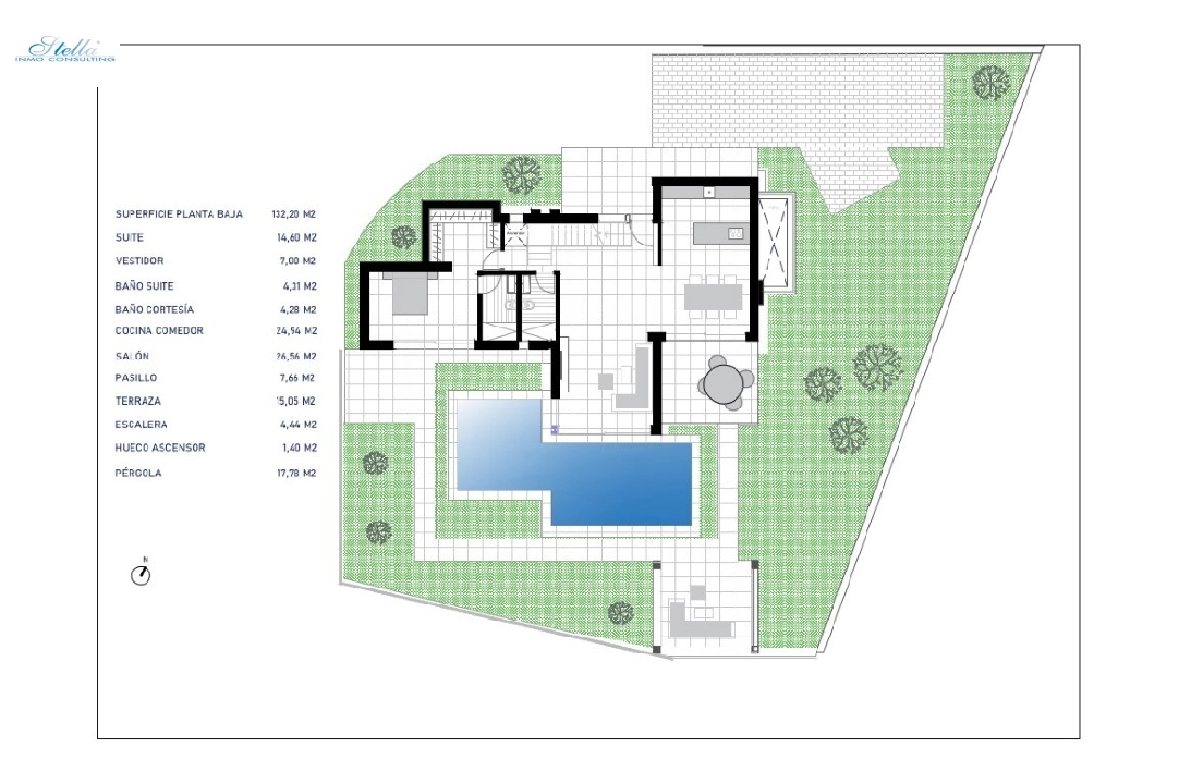 вилла in Moraira(Benimeit) на продажу, жилая площадь 430 м², aircondition, поверхности суши 969 м², 4 спальни, 3 ванная, pool, ref.: BP-6367MOR-9