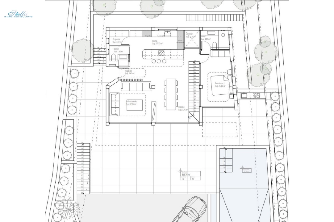 вилла in Altea(Altea Hills) на продажу, жилая площадь 285 м², aircondition, поверхности суши 823 м², 4 спальни, 4 ванная, pool, ref.: BP-6369ALT-13