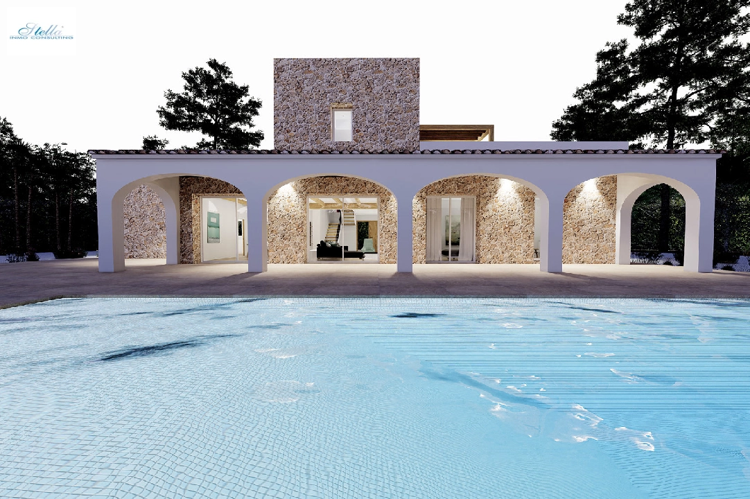 загородный дом in Benissa(Llenes) на продажу, жилая площадь 254 м², год постройки 2023, aircondition, поверхности суши 10000 м², 3 спальни, 3 ванная, pool, ref.: BI-BE.F-165-9
