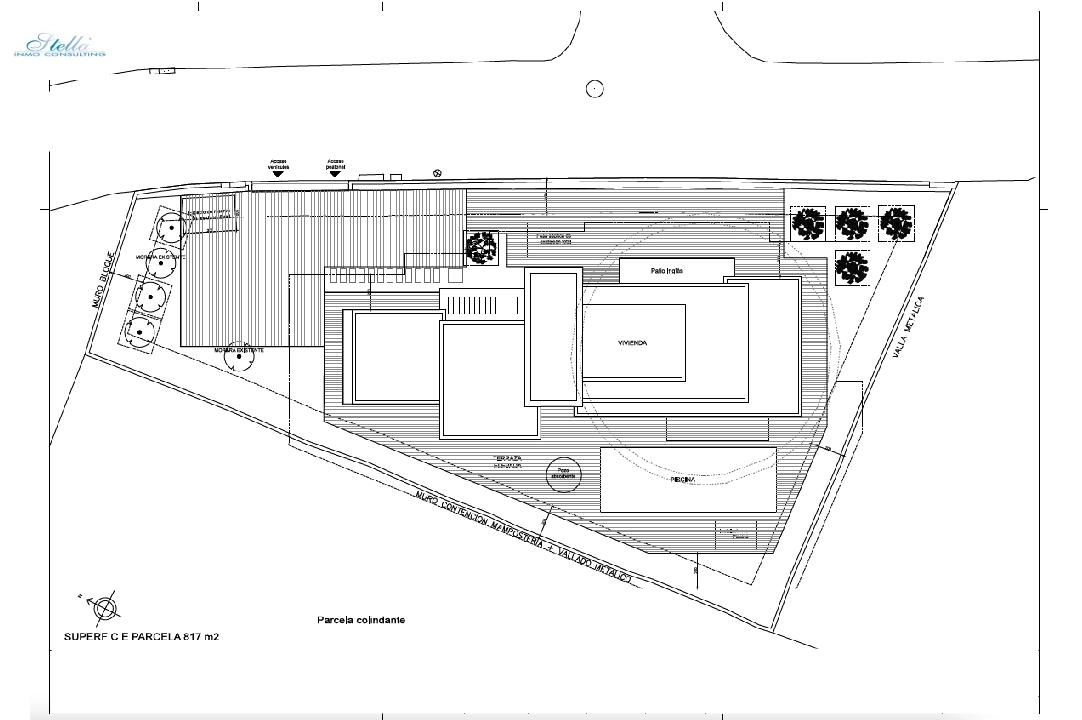 вилла in Moraira(Pla del Mar) на продажу, жилая площадь 280 м², год постройки 2023, aircondition, поверхности суши 817 м², 3 спальни, 3 ванная, pool, ref.: BI-MT.H-768-5